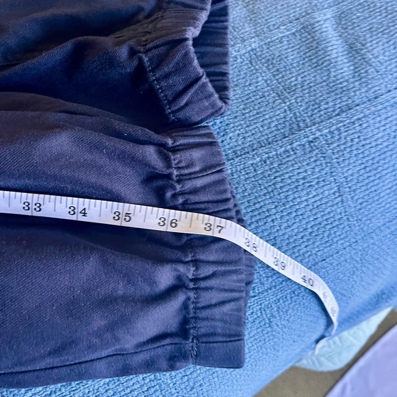 Talbots Large relaxed joggers at waist. Navy Blue. NWT new - Picture 8 of 9